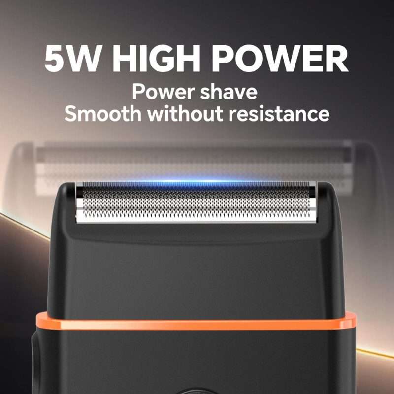 Bald Head Foil Shaver – Professional Electric Foil Shaver for Self-Grooming, Hair Removal & Beard Trimming