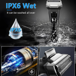 Foil Shaver for Men – Professional Electric Beard Razor, Strong Trimming Performance